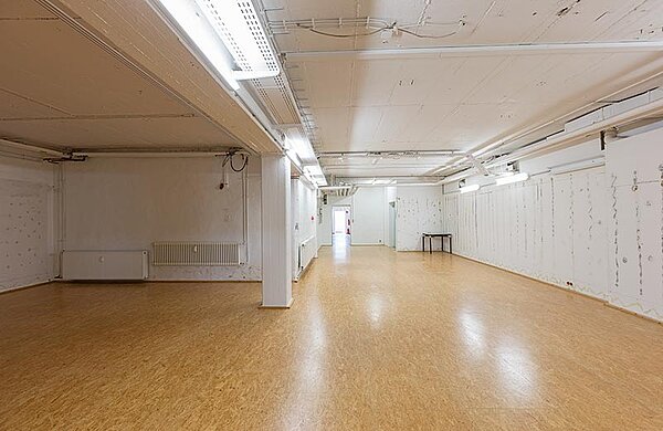 Großer und heller offener Raum