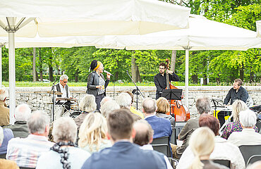 Jazz-Konzert unter freiem Himmel