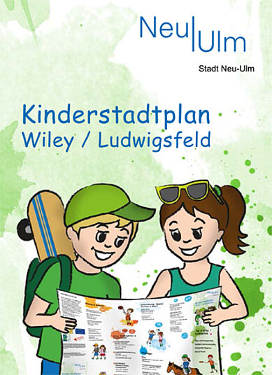 Deckblatt des Kinderstadtplans Wiley / Ludwigsfeld