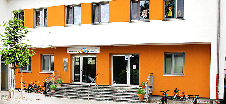 Außenansicht Kinderhaus Eulentreff