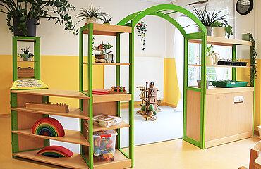 Spielbereich in der Kita