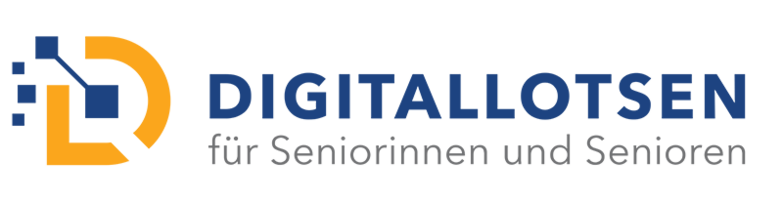 Logo Digitallotsen für Seniorinnen und Senioren