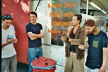 Motel Erb Bandfoto Motel Erb mit Bandmitgliedern