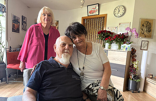 Das Ehepaar Wuttke und Frau Schäufele