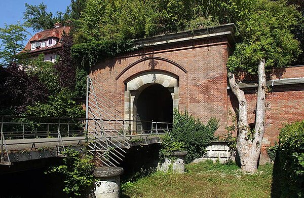 Rad- und Gehwegbrücke am Memminger Tor