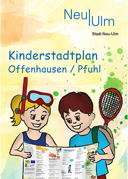 Deckblatt des Kinderstadtplans Offenhausen / Pfuhl
