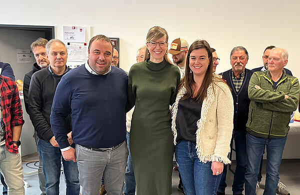 Trissinos Bürgermeister, Neu-Ulms Oberbürgermeisterin und eine Stadträtin aus Trissino