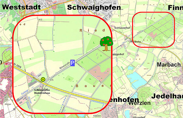 Lageplan Maibaumverkauf