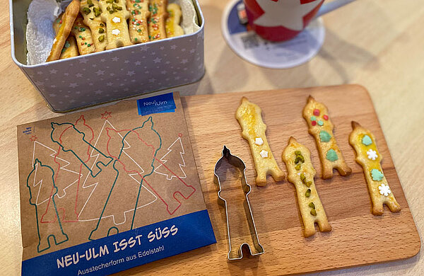 Plätzchen im Wasserturm-Design