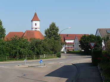 Der Neu-Ulmer Stadtteil Burlafingen