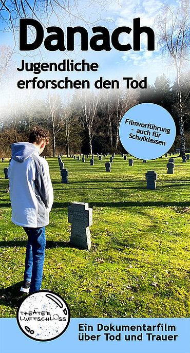 Plakat: Danach - Jugendliche erforschen den Tod