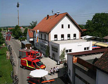 Das Gerätehaus der Feuerwehr Steinheim