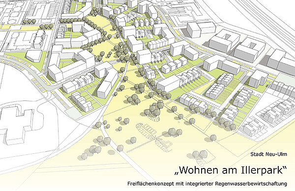 Grafik "Wohnen am Illerpark"