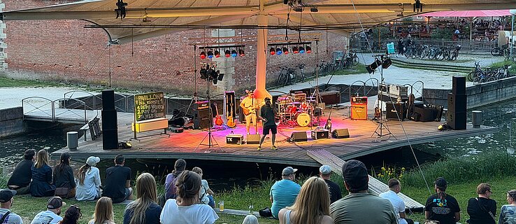 Open-Air-Konzert im Neu-Ulmer Glacis-Park