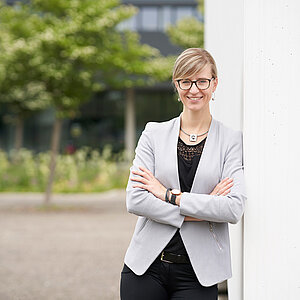 Oberbürgermeisterin Katrin Albsteiger