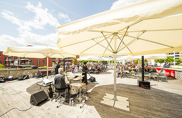 Konzert auf der Caponniere 4