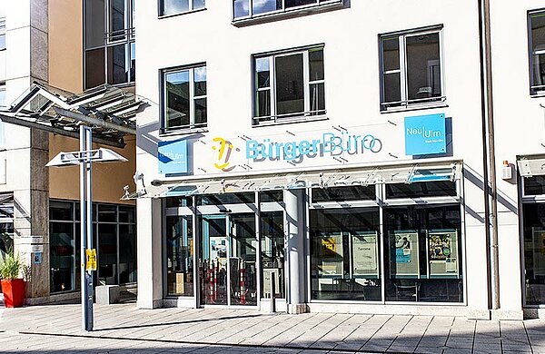 Das Neu-Ulmer Bürgerbüro am Petrusplatz