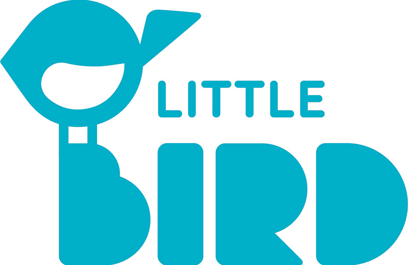 Logo mit Schriftzug Little Bird