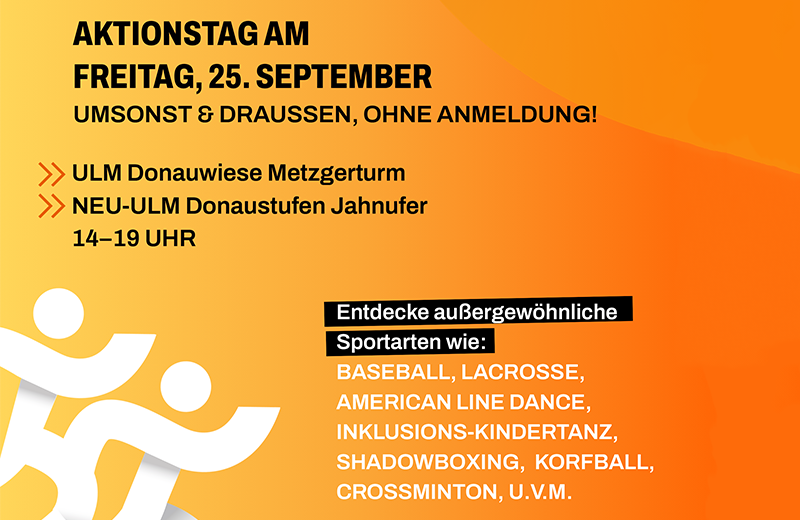 Aktionstag am Freitag, 25. September