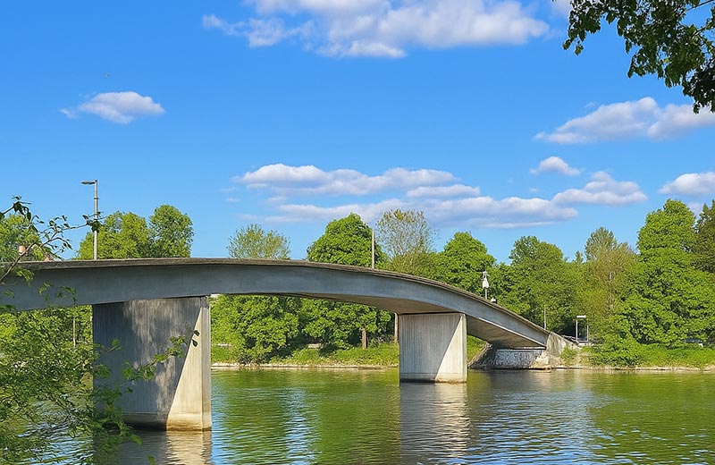 Friedrichsausteg über die Donau