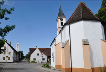 Kirche im Neu-Ulmer Stadtteil Gerlenhofen