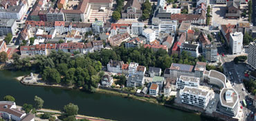 Luftbild von Neu-Ulm