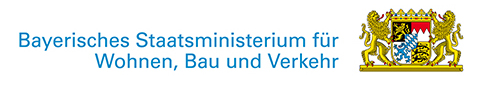 Logo Bayerisches Staatsministerium für Wohnen, Bau und Verkehr