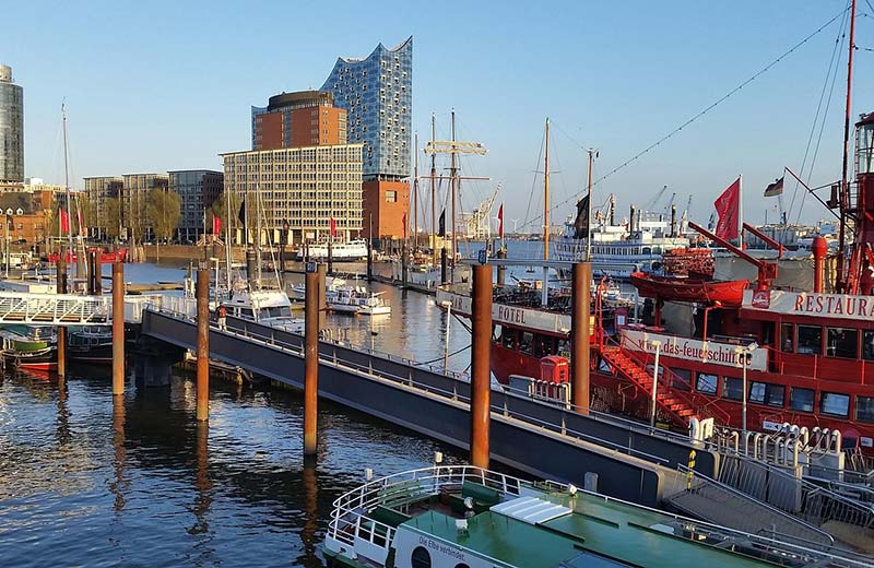 Foto vom Hamburger Hafen