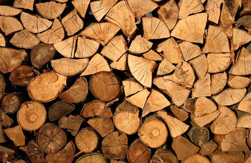 Holzscheite