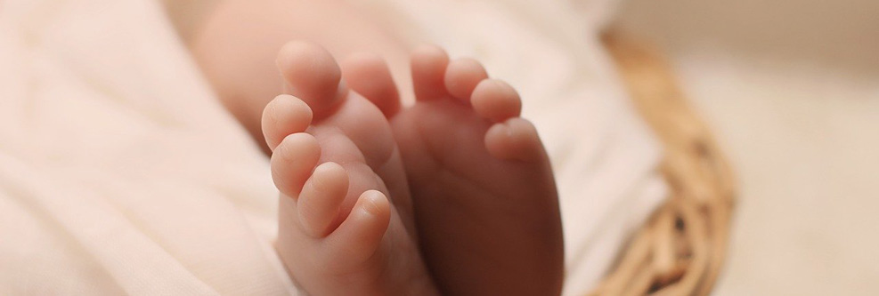 Füße eines Babys